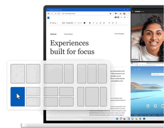 Windows 11, Snap Layouts Windows 11, Snap Layouts