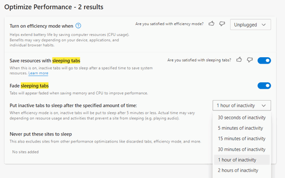 Microsoft Edge Browser Features
