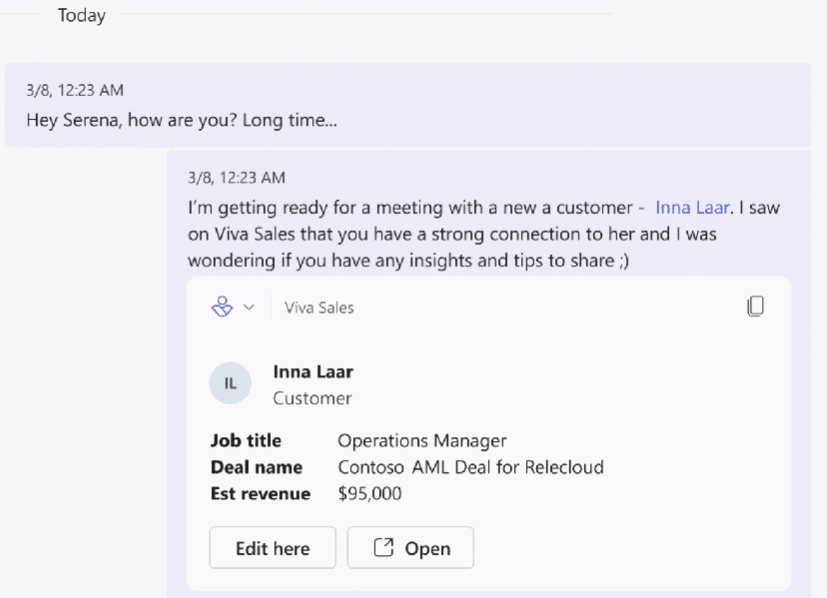 Viva Sales Feature - Collaborate
