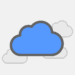 Free cloud storage icon vector